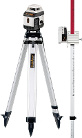 Laserliner Aquapro 120 Rotatielaser Zelfnivellerend, Incl. Statief Kalibratie Conform: Fabrieksstandaard (zonder Certificaat)
