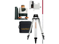 Laserliner Beamcontrol Master 120 Set Rotatielaser Incl. Statief Reikwijdte (max.): 120 M Kalibratie Conform: Iso
