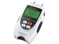 Laserliner DampMaster Data Plus Materiaalvochtigheidsmeter Meetbereik bouwvochtigheid 0 tot 90 %Vol. Meetbereik houtvochtigheid 0 tot 90 %Vol.
