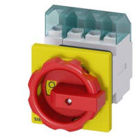 Lastscheidingsschakelaar Rood, Geel 4 polig 16 mm² 32 A 690 V/AC Siemens 3LD22541TL53