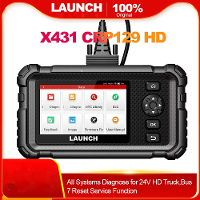 LAUNCH CRP129 HD Diagnosetool Professionele Vrachtwagen Diesel Scanner Zware Truck Diagnosescanner Volledig Systeem Code