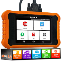 LANSEER 431X Creader Elite 2.0 Bidirectionele OBD2 Scanner Alle Systeem Auto Diagnosetool ECU Codering 31 Reset Levensla