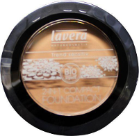 Lavera Foundation Compact 2in1 01 Ivory