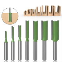 7PCS Rechte Freesbit Set Duurzaam Tungsten Carbide 1/4