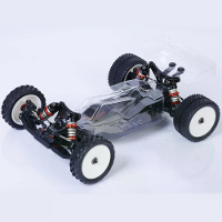 LC Racing BHC 1V2 DIY KIT 1/14 2WD Mini RC Auto Off Road Truck Duidelijke Body Elektrische Voertuigen Modellen Speelgoed