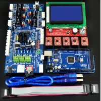 Lcd 12864 1.57 Control Board 4988 Driver Mega 2560 R3 Development Board Kit For 3d Printer