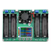 LCD Display 18650 Lithiumbatterij Digitale Meting Lithiumbatterij Vermogen Testmodule 4 Kanalen Batterij Capaciteit Test