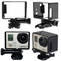 Lcd Screen Border Marco Frame Mount Protective Housing Case For Gopro Hero 3 3+ 4
