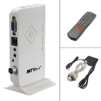 LCD VGA External TV PC BOX Digital Program Receiver with Speaker