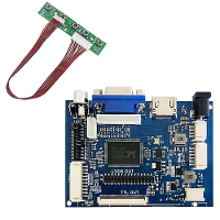 LCD weergave TTL LVDS controllerboard HDMIVGA 2AV 50PIN voor AT070TN90 92 94 Ondersteuning automatisch VS TY2662 V1 met