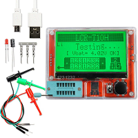 LCR T10H TFT LCD display Multimeter Transistof Tester Diode Triode Batterijdetectof Voof Diode Condensatof Weerstand voo