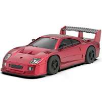 LDARC S100 1/64 2.4G RWD Drift RC Auto Mini Volledig Proportioneel Drie Snelheid Metaal Tandwielen LED Licht met Lager S