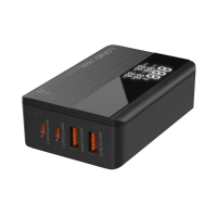 LDNIO 65W 4 poorts USB PD oplader USB C*2 PD3.0 & USB A *2 QC3.0 Ondersteuning AFC FCP SCP Snel opladen wandladeradapter