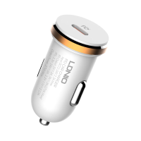 LDNIO C22Q PD27W 1 poorts USB PD auto oplader adapter 27W USB C snelladen voor iPhone 15 14 13 voor Huawei Mate60 Pro vo