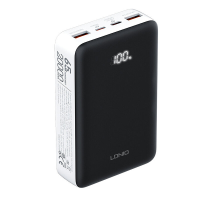 LDNIO PQ27 65W 77Wh 20000mah 77Wh Digitale Display Krachtbank Externe Batterij Voeding met 2 Ingangen & 3 Uitgangen Onde