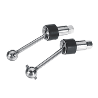2 Stuks LDRC A86 A86P 1/18 RC Auto Metalen Aandrijfas LA0038 Drift Voertuigen Modellen Reserveonderdelen Accessoires