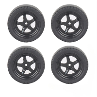 4PCS LDRC 1801 1802 1803 A86 A86P 1/18 RC Auto Drift Banden Wielen Velgen Voertuigen Modellen Reserveonderdelen LA0034 L