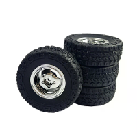 4PCS LDRC 18401 1/18 Rock Crawler RC auto Original Onderdelen Banden Wielen Voertuigen Modellen Reserve accessoires