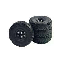 4PCS LDRC 18499 1/18 Rock Crawler RC Auto Originele Onderdelen Banden Wielen Voertuigen Modellen Reserveaccessoires