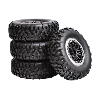 4PCS LDRC RC Auto Geüpgradede Onderdelen Zachte Banden Wielen Velgen voor 1297 1299 WPL B14 B24 C14 C24 C34 C44 MN D90 9