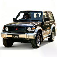 LDRC 1297 PRO RTR 1/14 2.4G 4WD Brushless RC Auto Officiële Licentie voor Mitsubishi Pajero V24WG 1992 Twee Snelheden Me