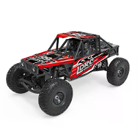 LDRC 18499 RTR 1/18 2.4G 4WD RC Auto Rock Crawler Pijprek Off Road Klimtruck LED Licht Volledig Verhouding Voertuigen Mo