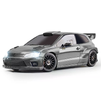 LDRC 2801 PRO RTR 1/28 2.4G 4WD RC Auto Gyro Drift voor POLO R LED Licht On Road Volledig Proportioneel Racemodellen Spe