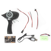 LDRC A86 A86P 1802 WPL D12 D22 D32 MNRC MN68 1/16 1/18 RC Auto onderdelen Zender Batterij Ontvangerkaart USB kabel met G