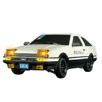 LDRC LD A86 RTR 1/18 2.4G RWD RC Auto Drift Voertuigen LED verlichting Volledig proportioneel bestuurde modellen Speelgo