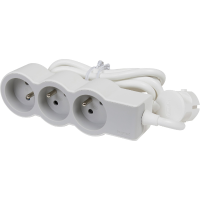 Le Grand Legrand   Stand contactdoos 3x2P wit gri