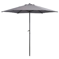 Parasol Blanca   antraciet   Ø250 cm