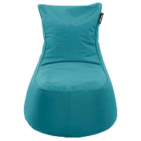 Lebel loungestoel   blauw   100x80x80 cm   Leen Bakker