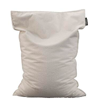 Lebel zitzak Teddy   off white   100x150 cm   Leen Bakker