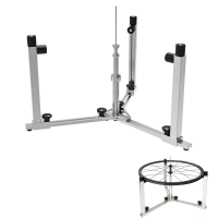 LEBYCLE Vouwbare Wielweefstandaard 2900G Thru Axle Quick Release voor 16 29 inch/700C Wielset Truing Stand Fietsreparati