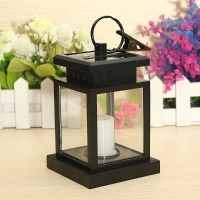Led Auto Sensor Outdoor Candle Solar Light Hanging Lantern Light