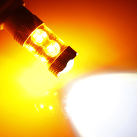 Led Auto Turn Signal Light Indicator Lamp Bulb 50w 3157/4157 Amber