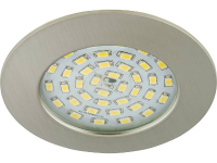 Briloner 7206 012 LED badkamer inbouwlamp 10.5 W Warm wit Nikkel (mat)