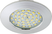 Led Badkamer Inbouwlamp 10.5 W 230 V Warm Wit Briloner 7206 018 Chroom