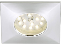 Briloner 7205 018 LED badkamer inbouwlamp 5 W Warm wit Chroom