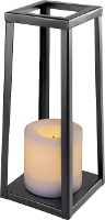 LED decolamp Zwart Amber (b x h) 100 mm x 240 mm Polarlite Iron 240