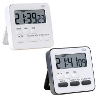 LED digitale keukenwekker 24 uurs afteltijdgeheugenfunctie Dubbele alarmfunctie Snooze Magnetische basis Optionele kleur