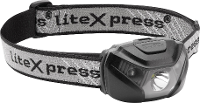Led Hoofdlamp Litexpress Lx0hlb3aaa Werkt Op Batterijen 230 Lm 48 H Lx0hlb3aaa