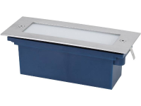 Led Inbouw Buitenlamp 1.2 W Paulmann Wand 99816 Rvs