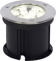 Led Inbouw Buitenlamp 10 W Brilliant Carlton G96269/82 Rvs
