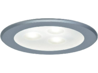 Led Inbouwlamp Set Van 3 Chroom (mat) 9 W Paulmann Power 93544