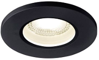 SLV 1001011 LED inbouwlamp Zwart