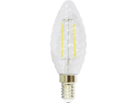 Led Lamp E14 Gedraaide Kaars 2.5 W = 25 W Warmwit Filament / Retro Led Lightme 1 Stuks