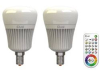 Led Lamp E14 Peer 7 W = 40 W Rgbw Incl. Afstandsbediening, Colorchanging, Dimbaar Jedi Lighting 1 Pack