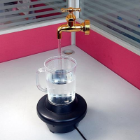 Led Magic Faucet Mug Colorful Water Floating Fountain Faucet Light