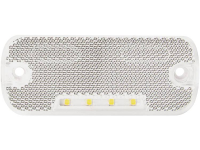 SecoRüt Markeringslicht Open kabeleinden Markeringslicht Voor 12 V, 24 V Wit